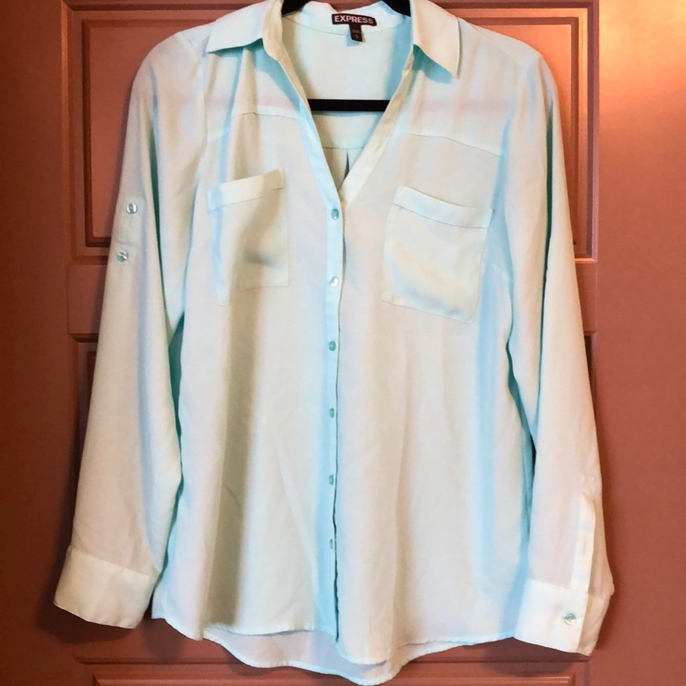 Teal Express Blouse